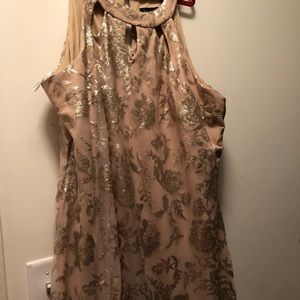 Champagne formal Gown